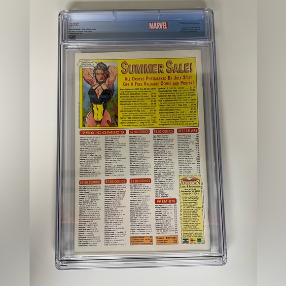 1992 Spider-Man #365 CGC 9.6 - Picture 2 of 5